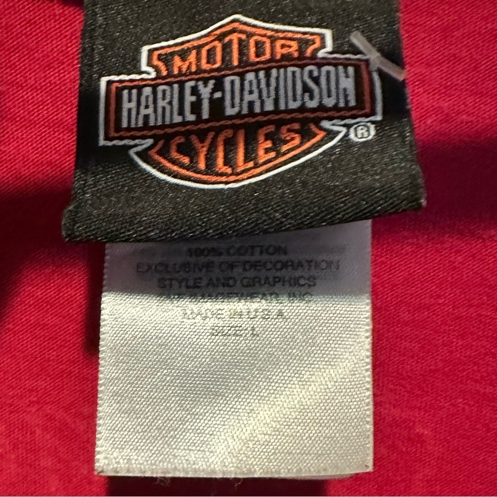 Vintage 🌸 RARE 🌸Harley Davidson Pink San Diego Tank Top size L - Picture 4 of 9